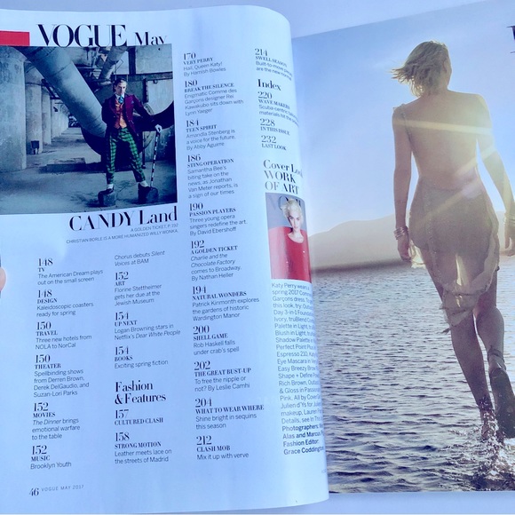 NEW VOGUE MAGAZINE Katy Perry on Pop, Power & Politics May 2017 - Picture 3 of 13